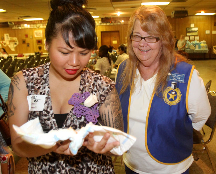Texas American Legion Auxiliary hosts a Baby Shower